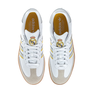 Adidas Samba Classic | Men's | (Real Madrid) White/Grey/Gum | ShopWSS Adidas Samba Classic | Men's | (Real Madrid) White/Grey/Gum | ShopWSS
