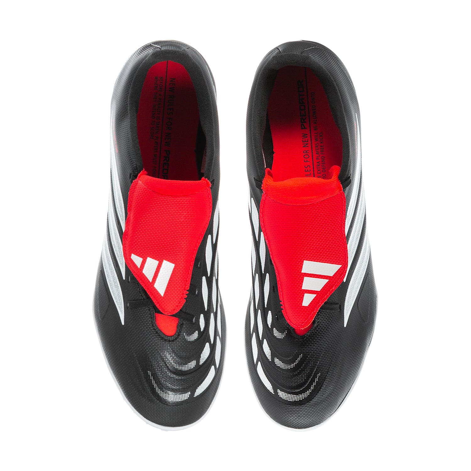 Adidas Predator Club FT TF | Men's | Black/White/Lucid Red | ShopWSS