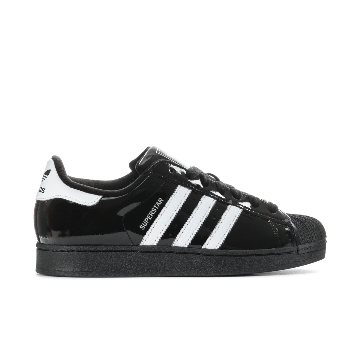 adidas Originals Superstar II Core Black/White Men's Shoes, Size: 7.5