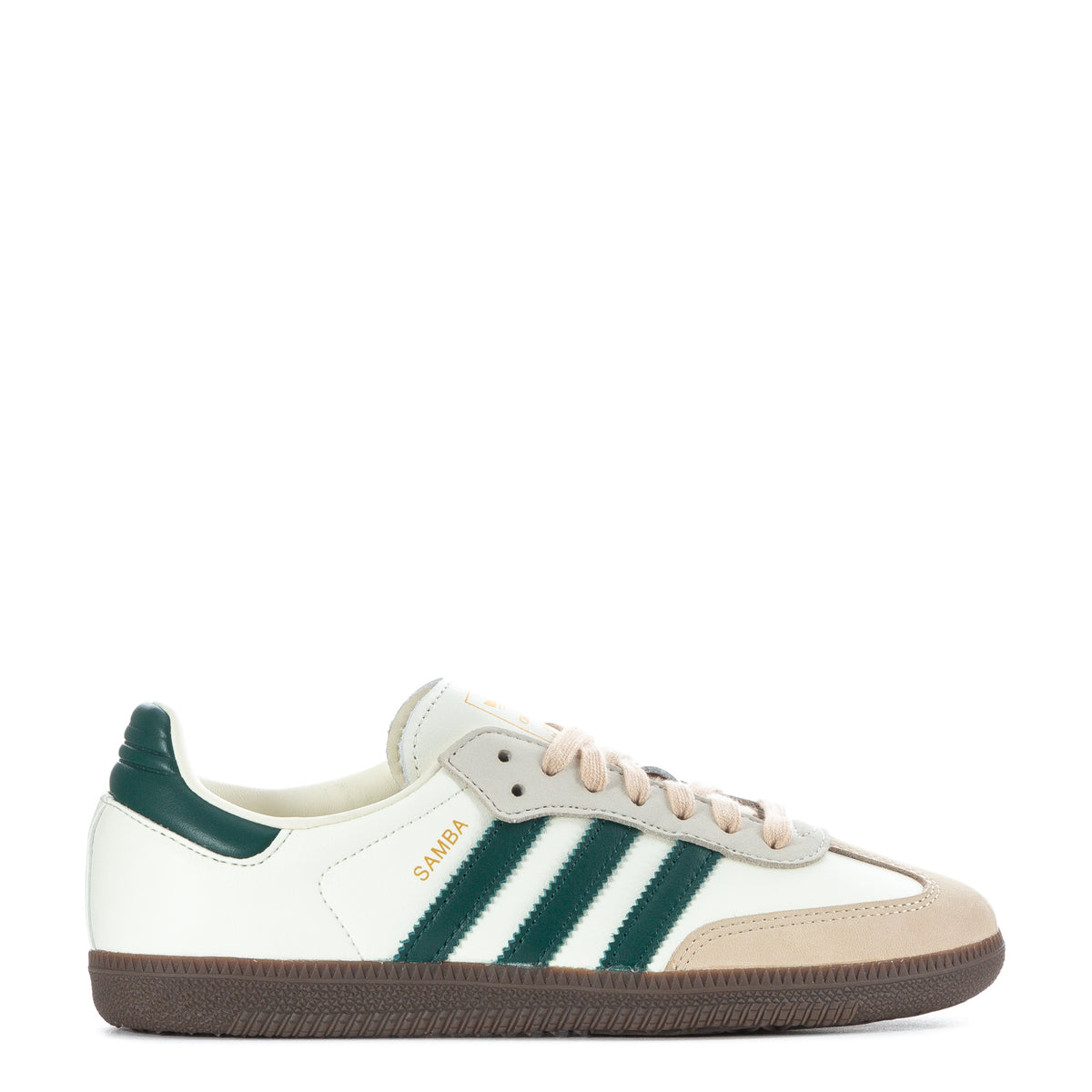 NWT Adidas Samba OG Size  Men 9 | Women 10 ADIDAS ORIGINALS Samba OG Leather-Trimmed Shell Sneakers for  main image 2