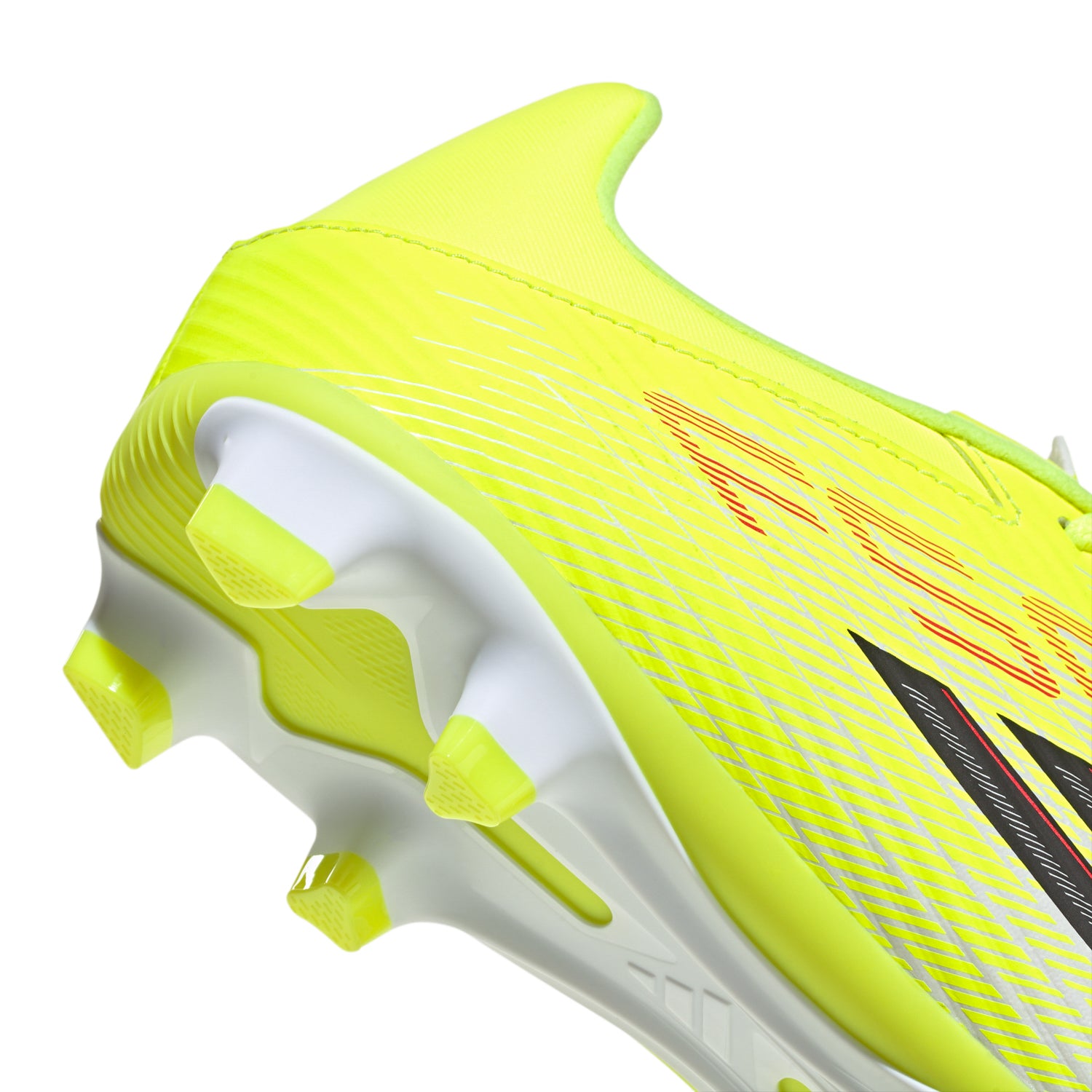 Adidas F50 Club FG/MG | Men's | Solar Yellow/Core Black/Lucid Red