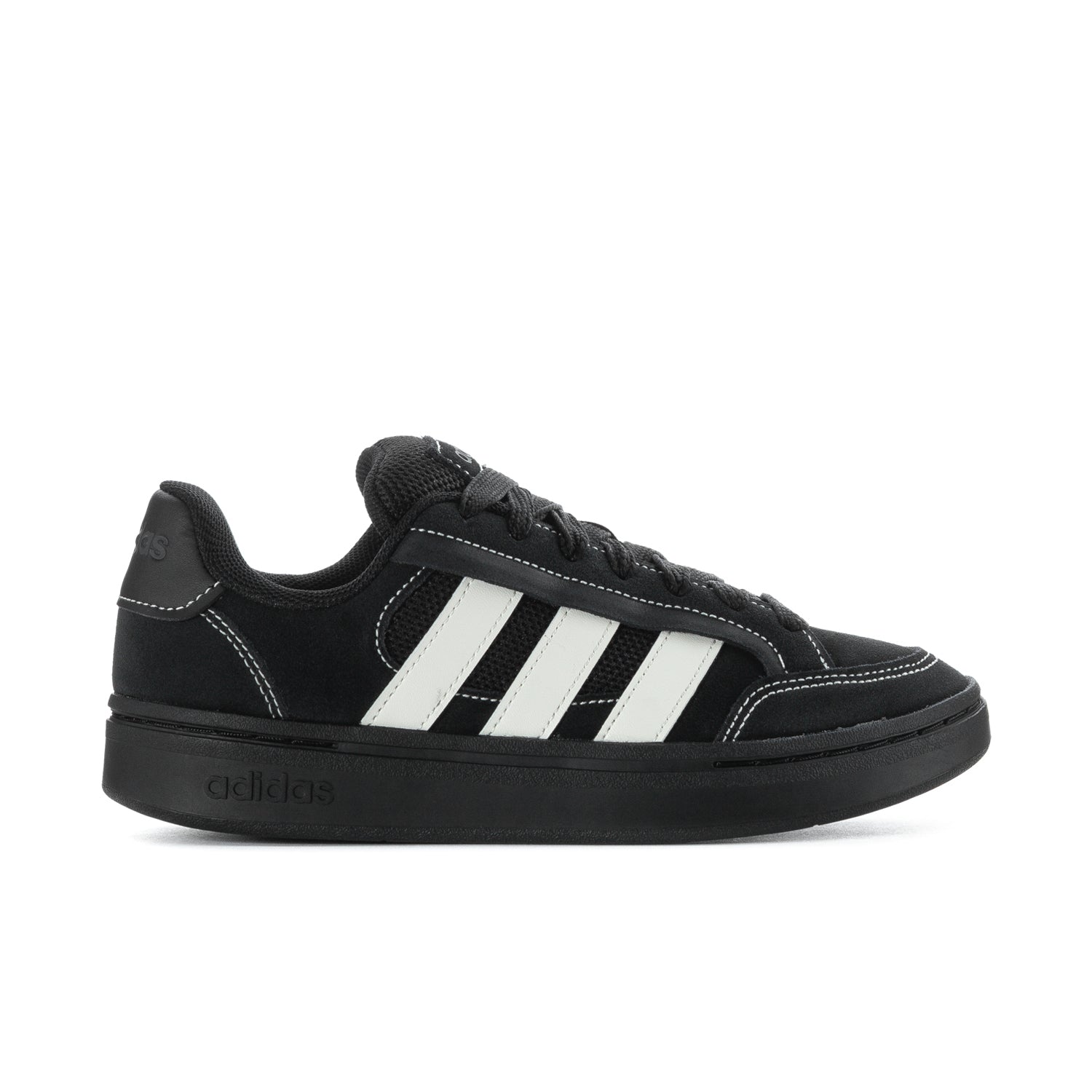 adidas gazelle silver green womens ADIDAS Grand Court 3.0 Kids Shoes Black HP3535 – Al-Ikhsan Sports main image 0