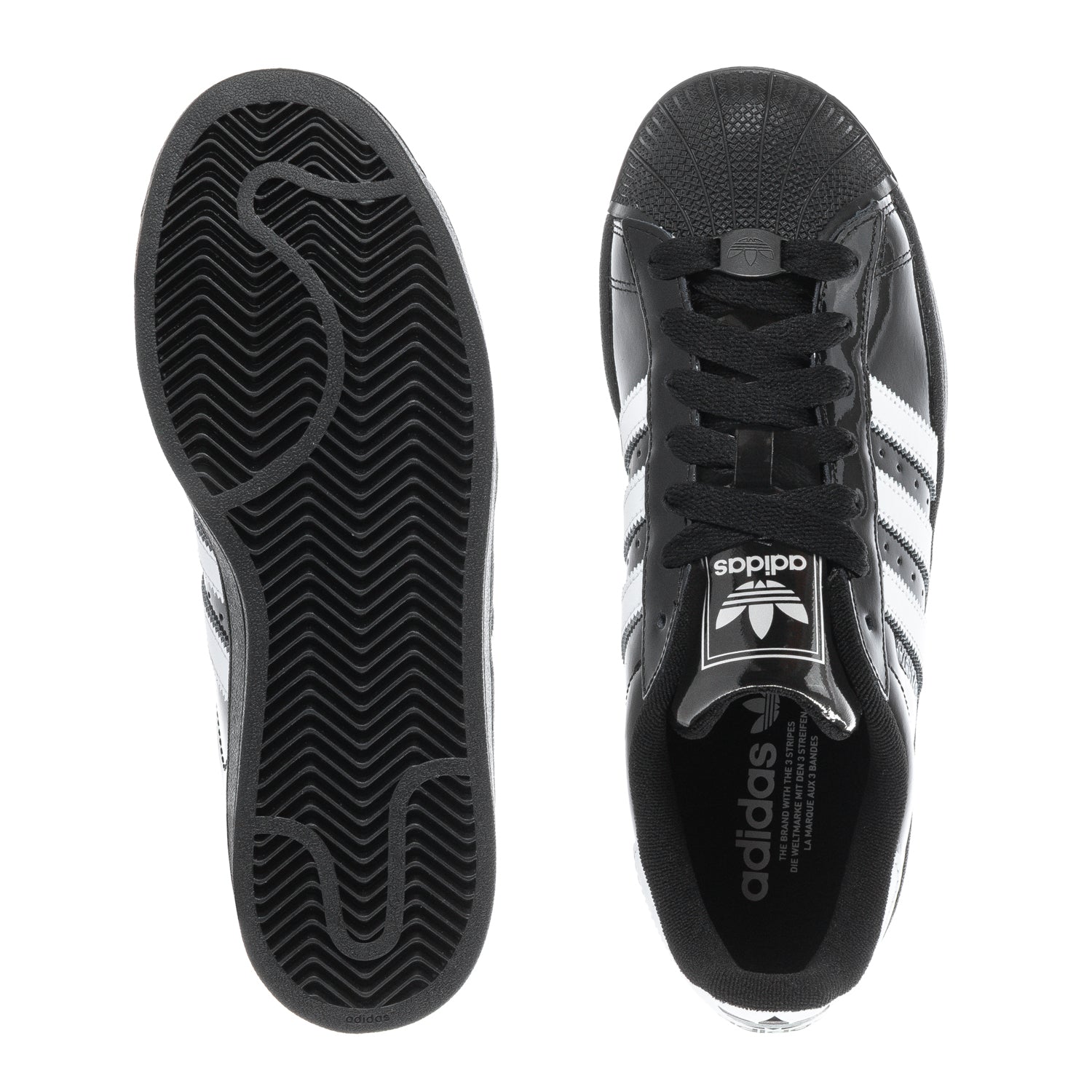 adidas Superstar II Grade School Lifestyle Shoes (Black/White) adidas Superstar II Grade School Lifestyle Shoes (Black/White)