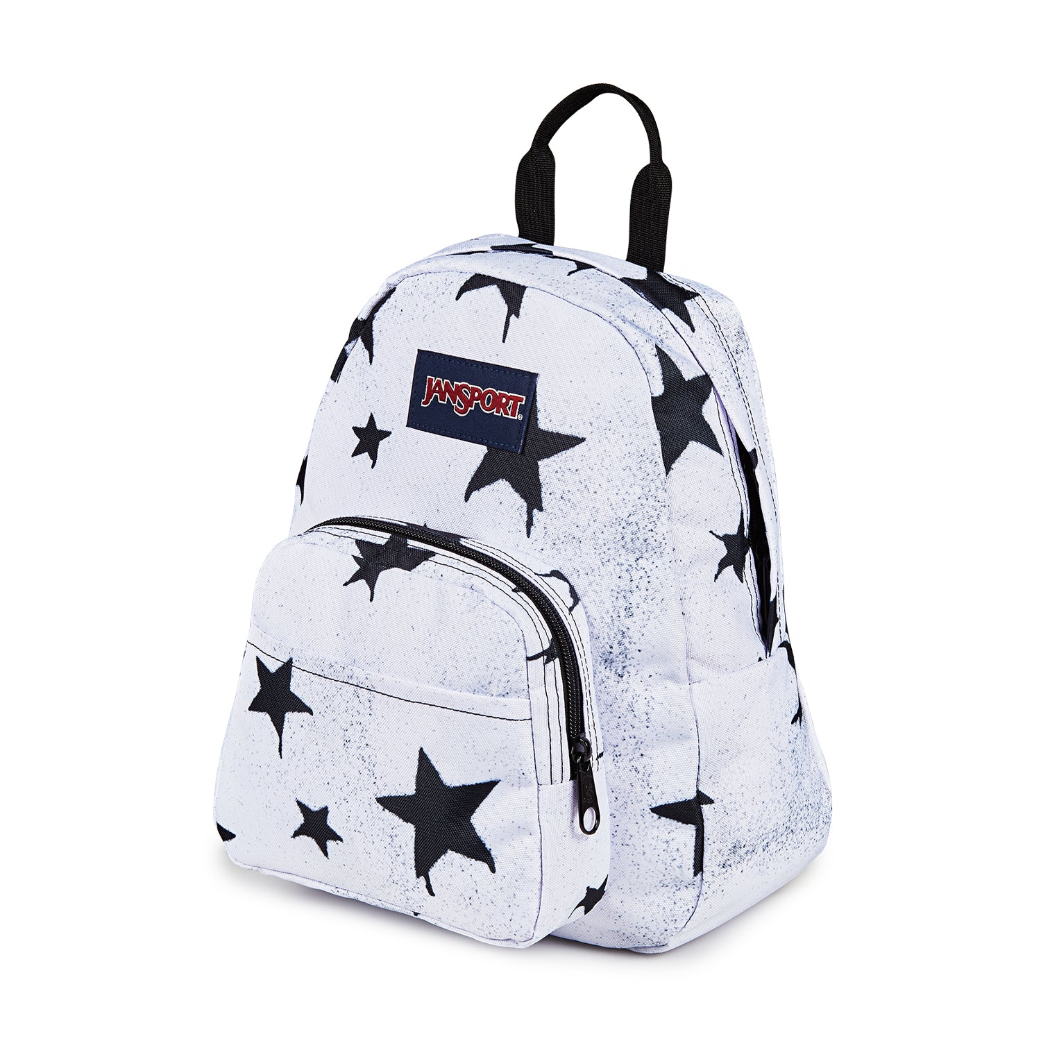 Jansport Sprayed Stars Black Half Pint Mini Backpack Jansport Sprayed Stars Black Half Pint Mini Backpack
