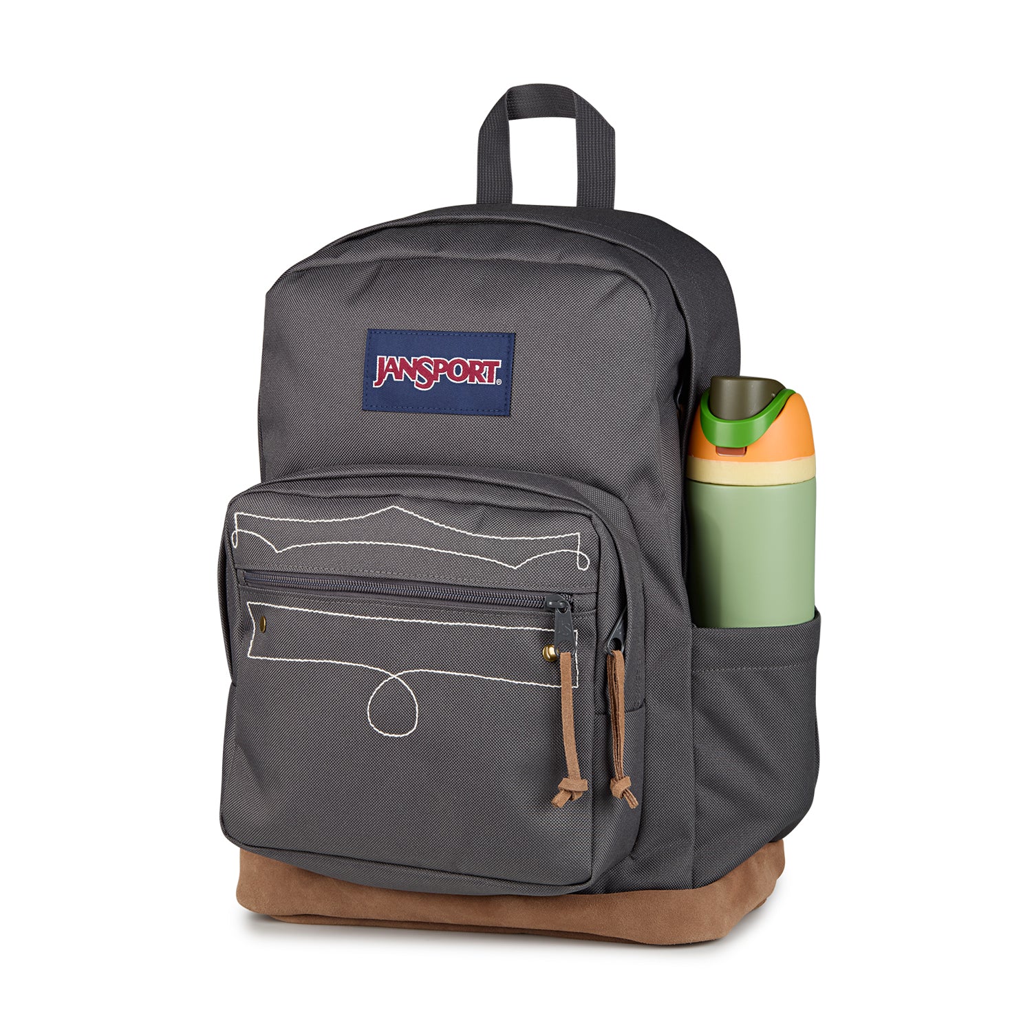 Jansport Right Pack Expressions | Smokey Grit/Oxford/Tan