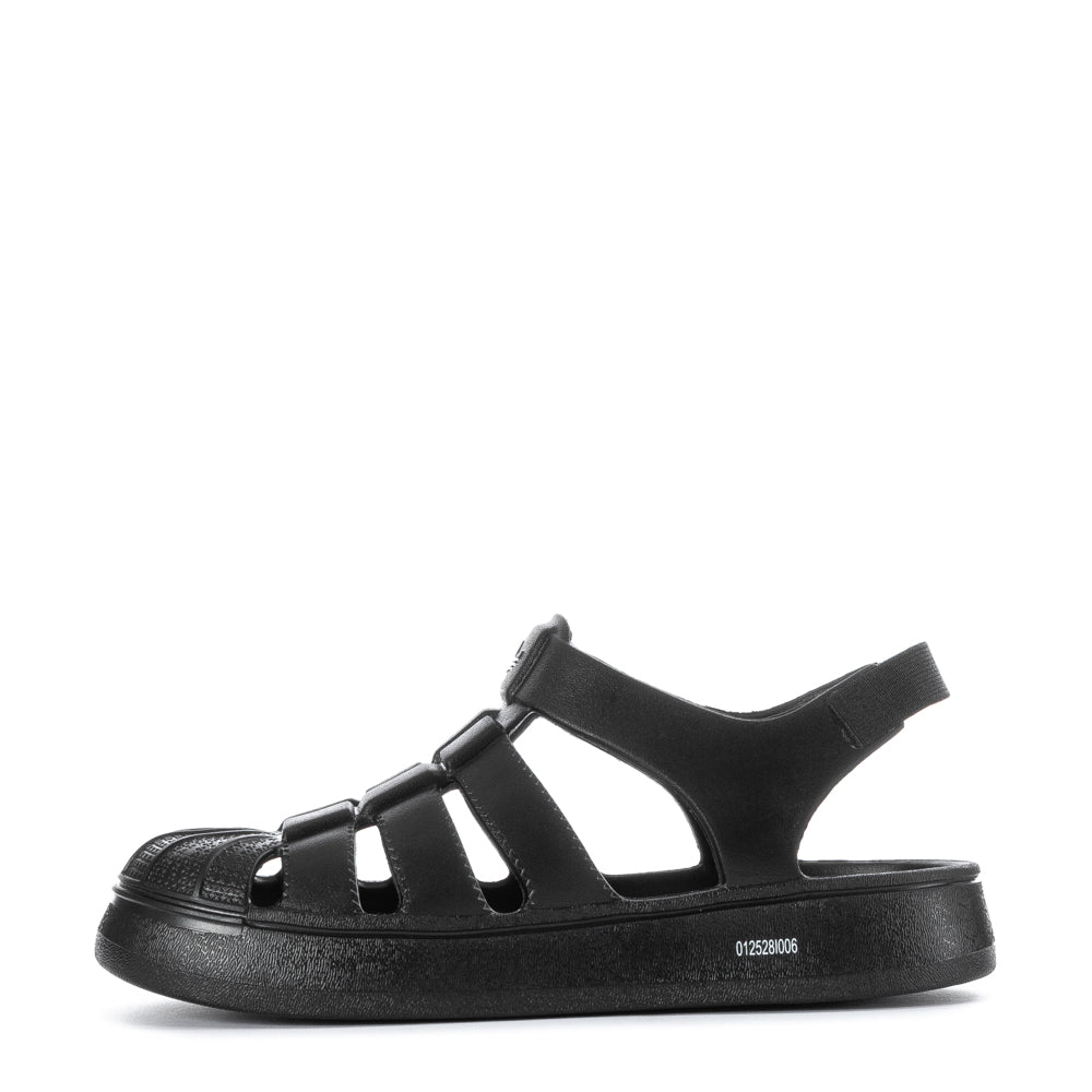 adidas Superstar Sandals Kids Black 11K - Originals adidas Superstar Sandals Kids Black 11K - Originals