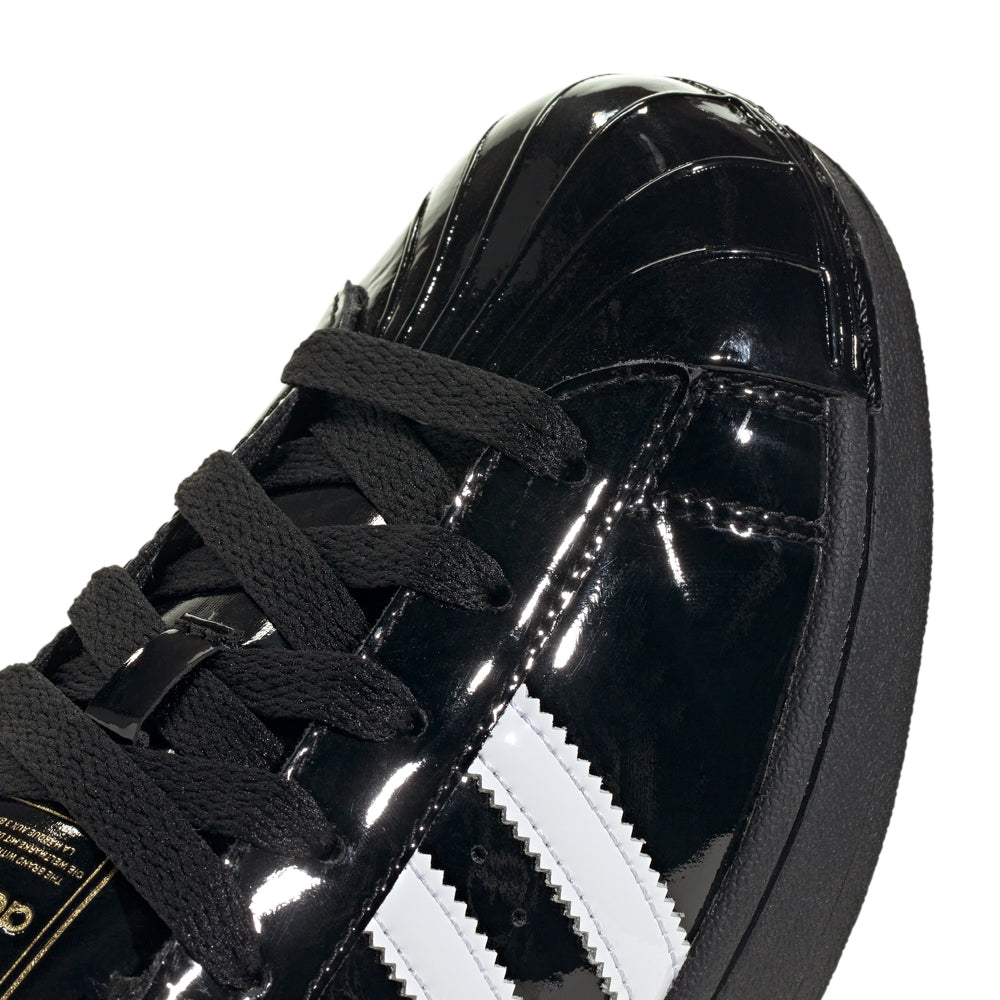 adidas Superstar II Shoes - Women's - Core Black / Cloud White / Gold - 7.5 adidas Superstar II Shoes - Women's - Core Black / Cloud White / Gold - 7.5
