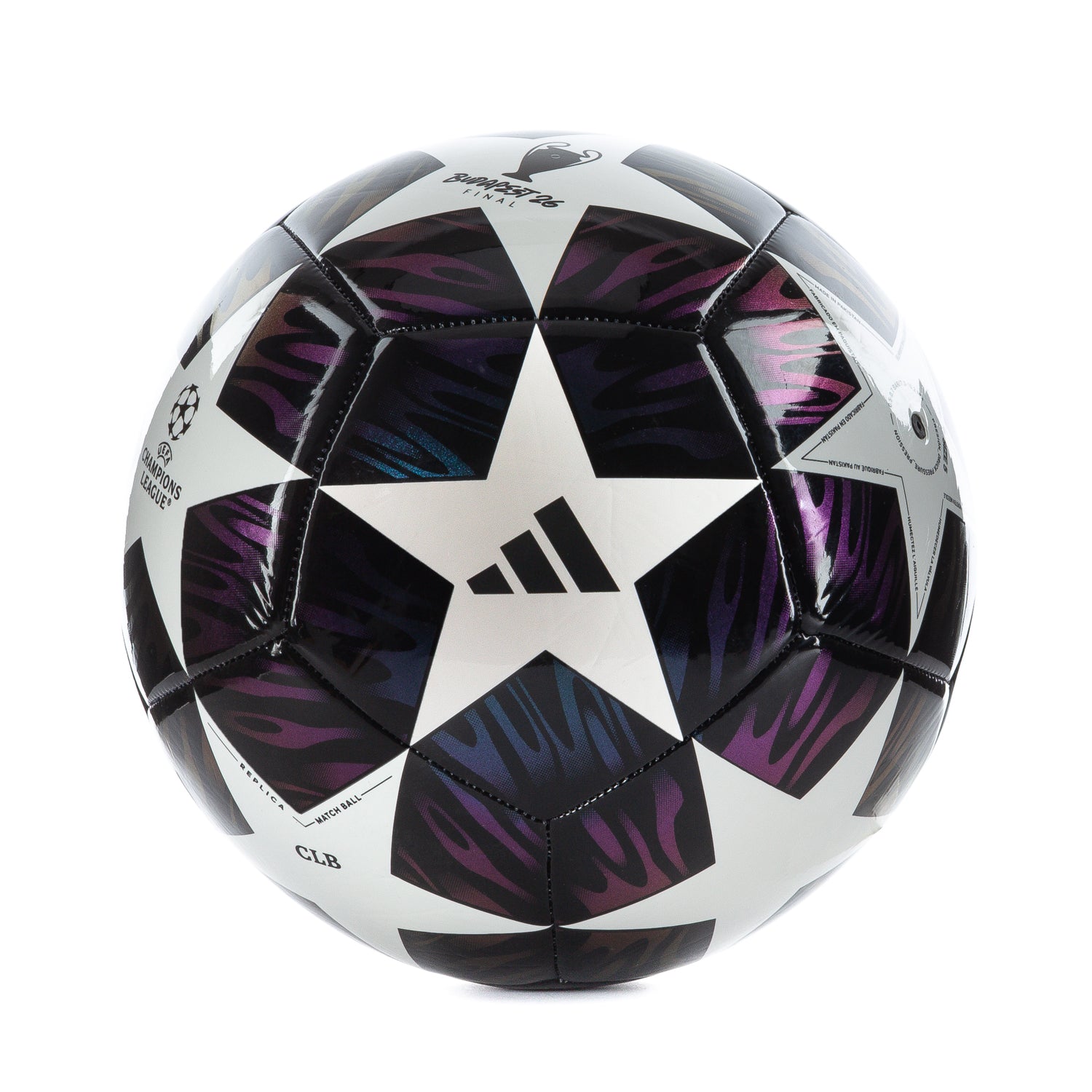 Adidas 2026 UEFA Champions League Club Ball | Dark Purple/Black