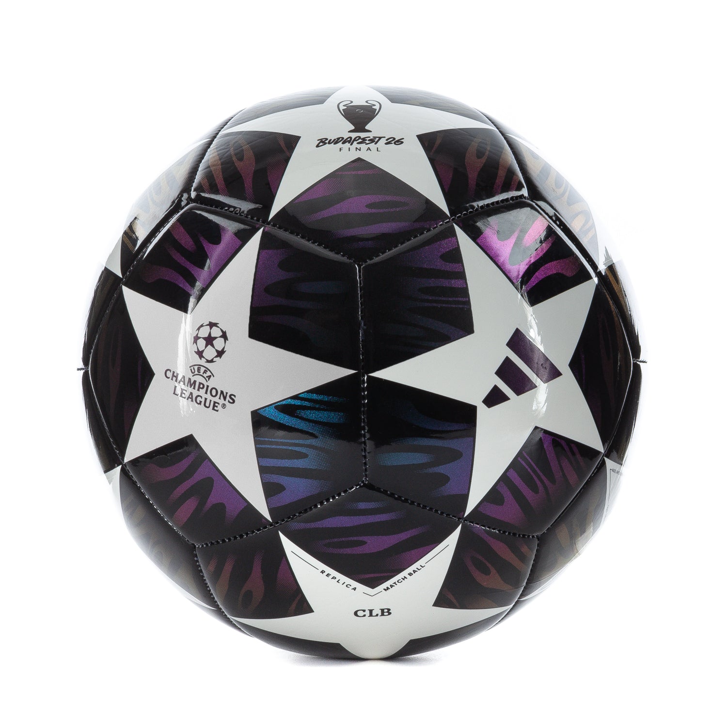 Adidas 2026 UEFA Champions League Club Ball | Dark Purple/Black
