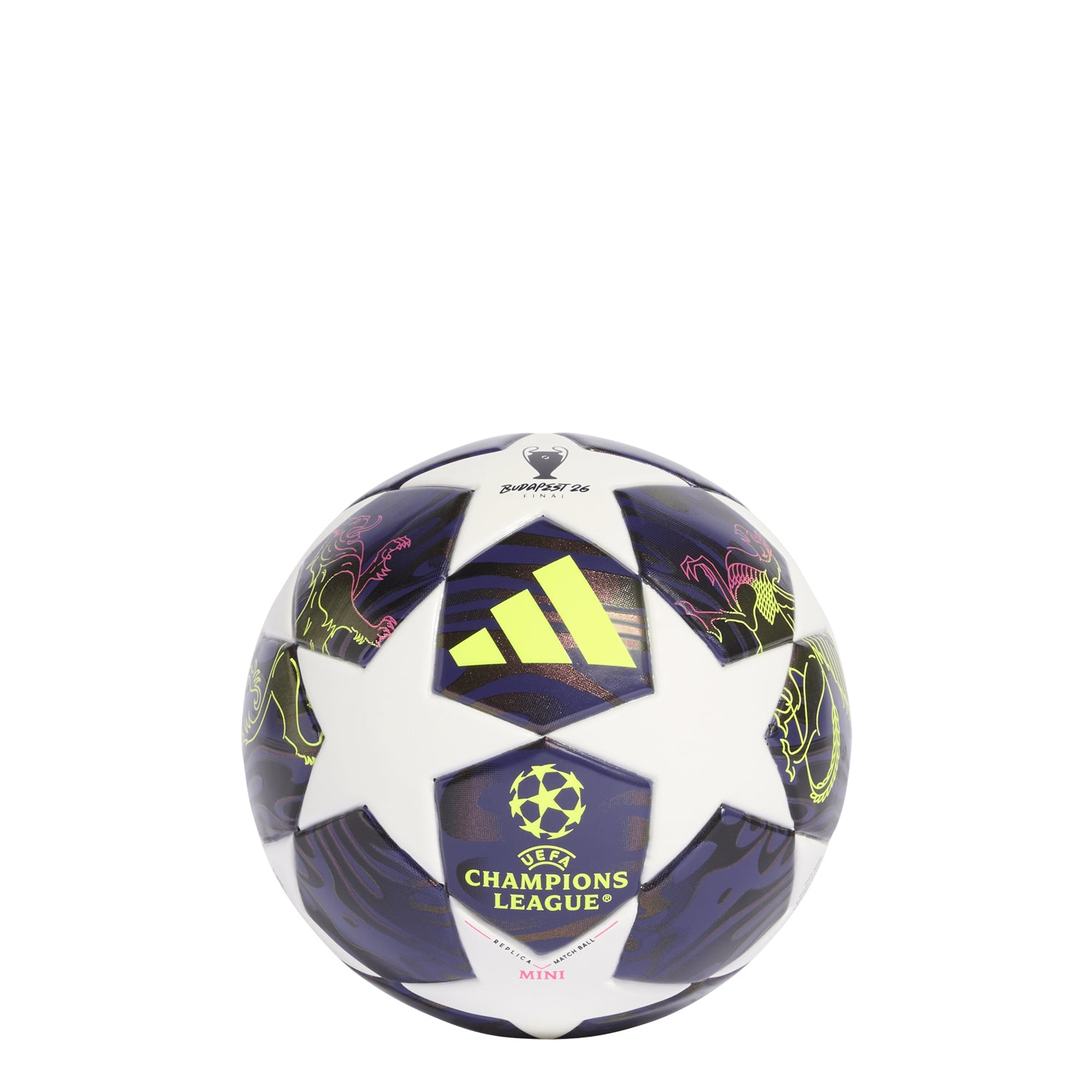 Adidas 2026 UEFA Champions League Mini Ball | Dark Purple/White