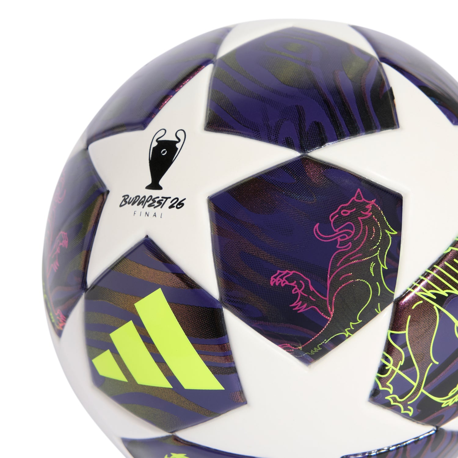 Adidas 2026 UEFA Champions League Mini Ball | Dark Purple/White
