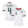 Mexico 26/27 E. Alvarez #4 Replica Away Jersey - Mens