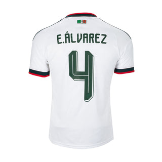 Mexico 26/27 E. Alvarez #4 Replica Away Jersey - Mens