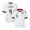 Mexico 26/27 E. Alvarez #4 Replica Away Jersey - Youth