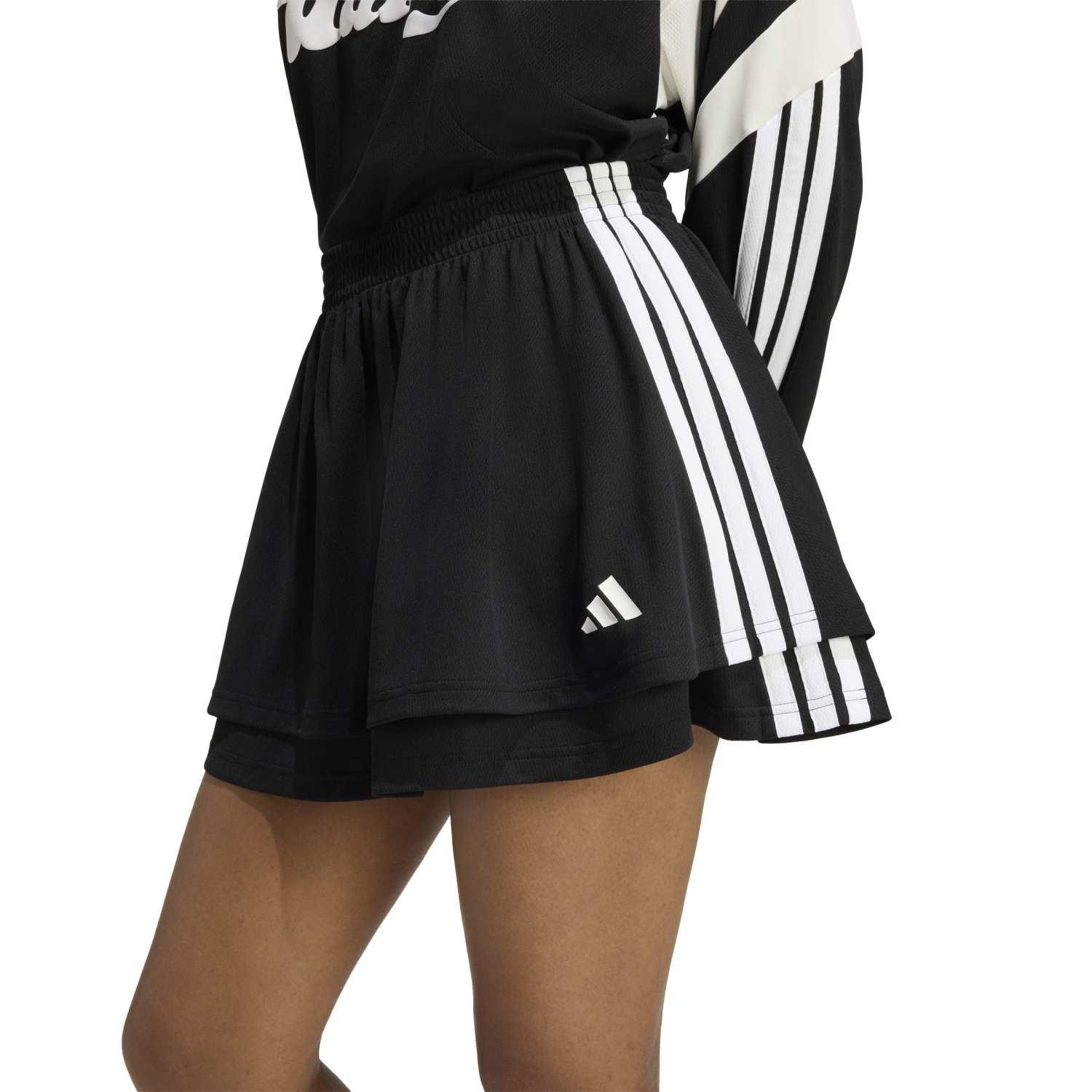adidas House of Tiro Skirt Women's in Black/White Size M | WSS