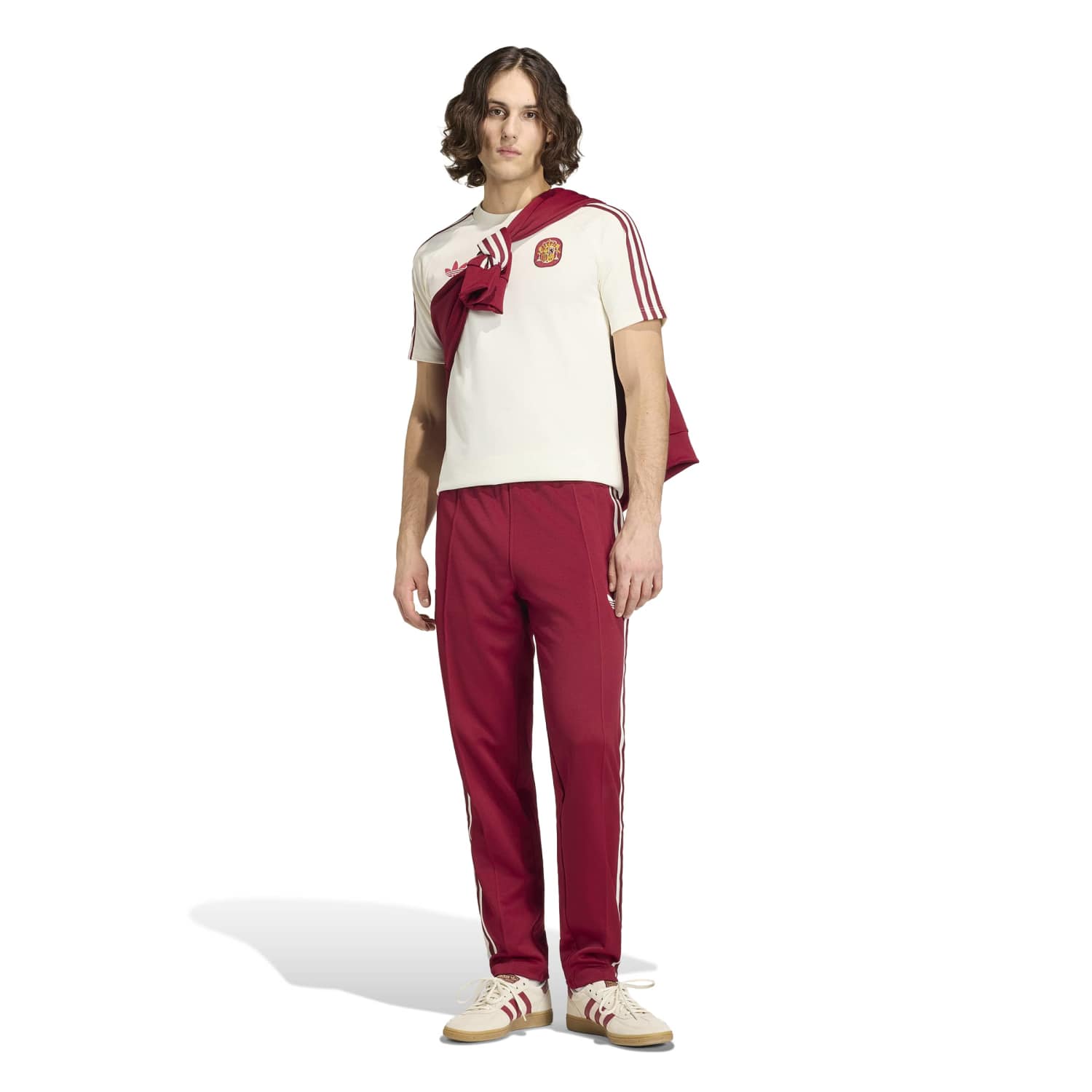 adidas ラガーシャツ 白/ボルドー M Your Neighborhood Shoe Store | Shop Sneakers, Shoes & Apparel