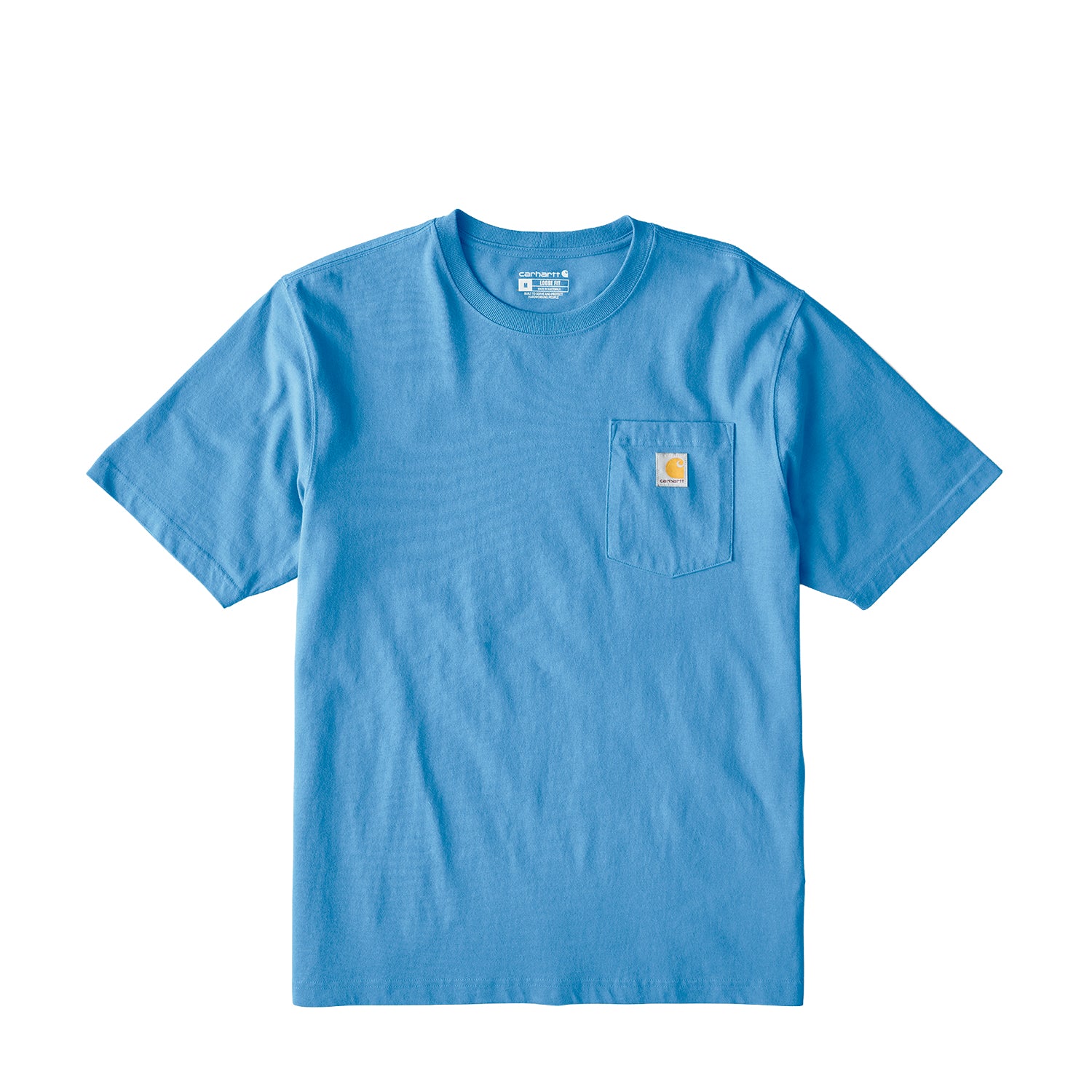 Carhartt HW Loose Fit Pocket Tee | Men's | Horizon Blue | ShopWSS