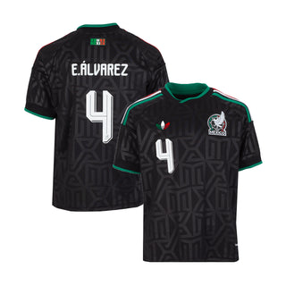Mexico 26/27 E. Alvarez #4 Replica 3rd Jersey - Youth