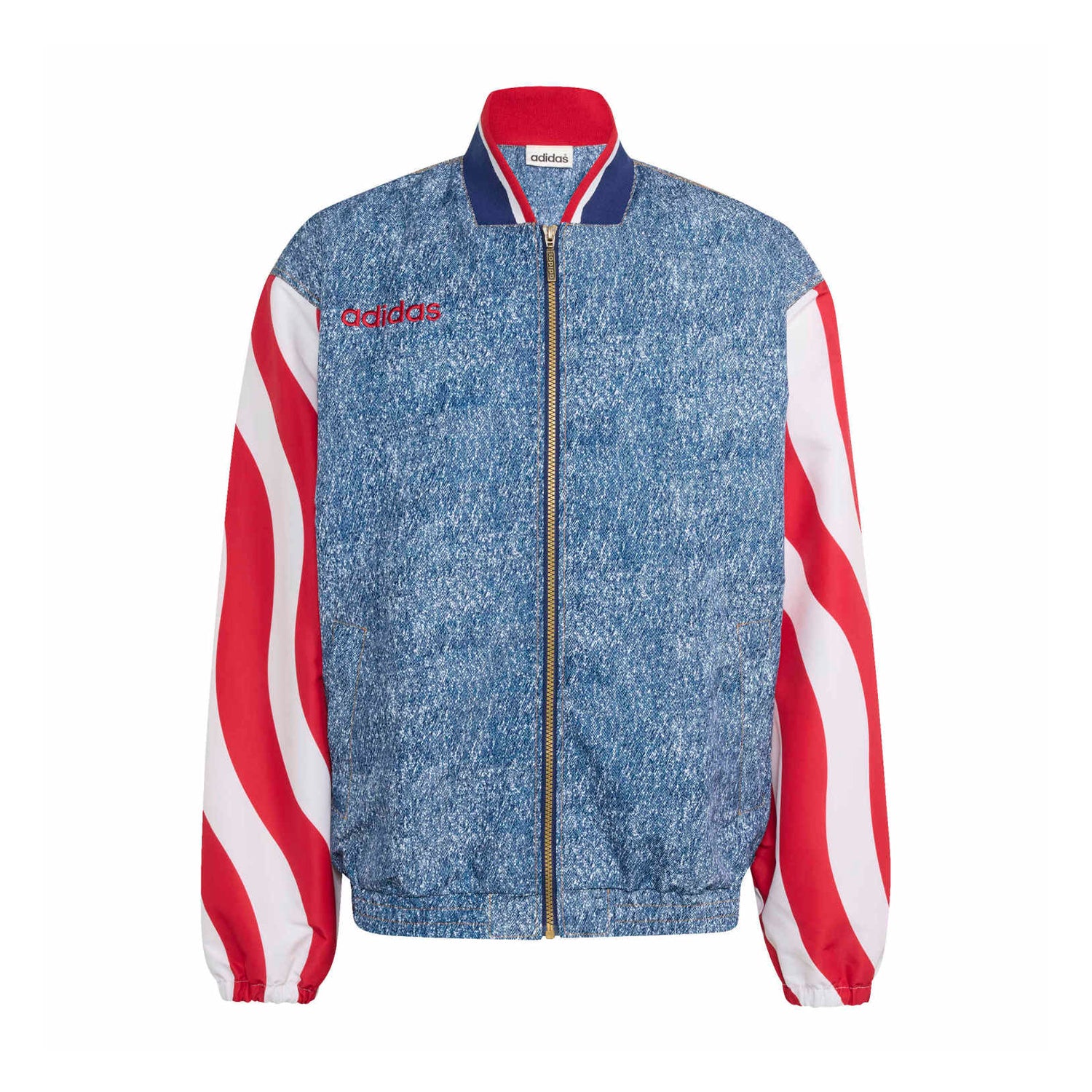 adidas Graphic Track Jacket 'Denim' L