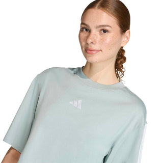 Essentials 3-Stripes Loose T-Shirt - Womens