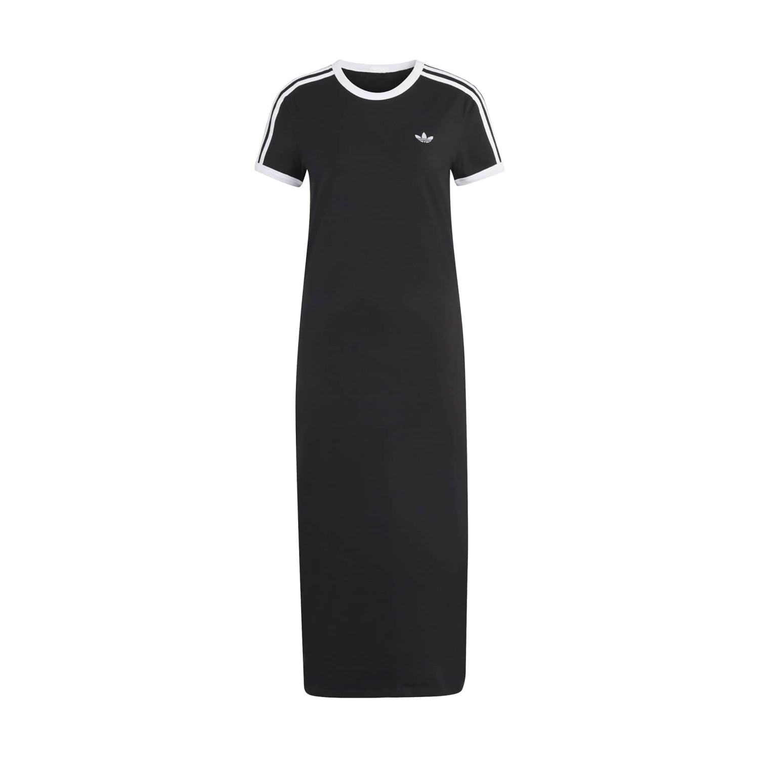 adidas Originals Women's 3 STRIPES Slim Dress, XL, Black/White