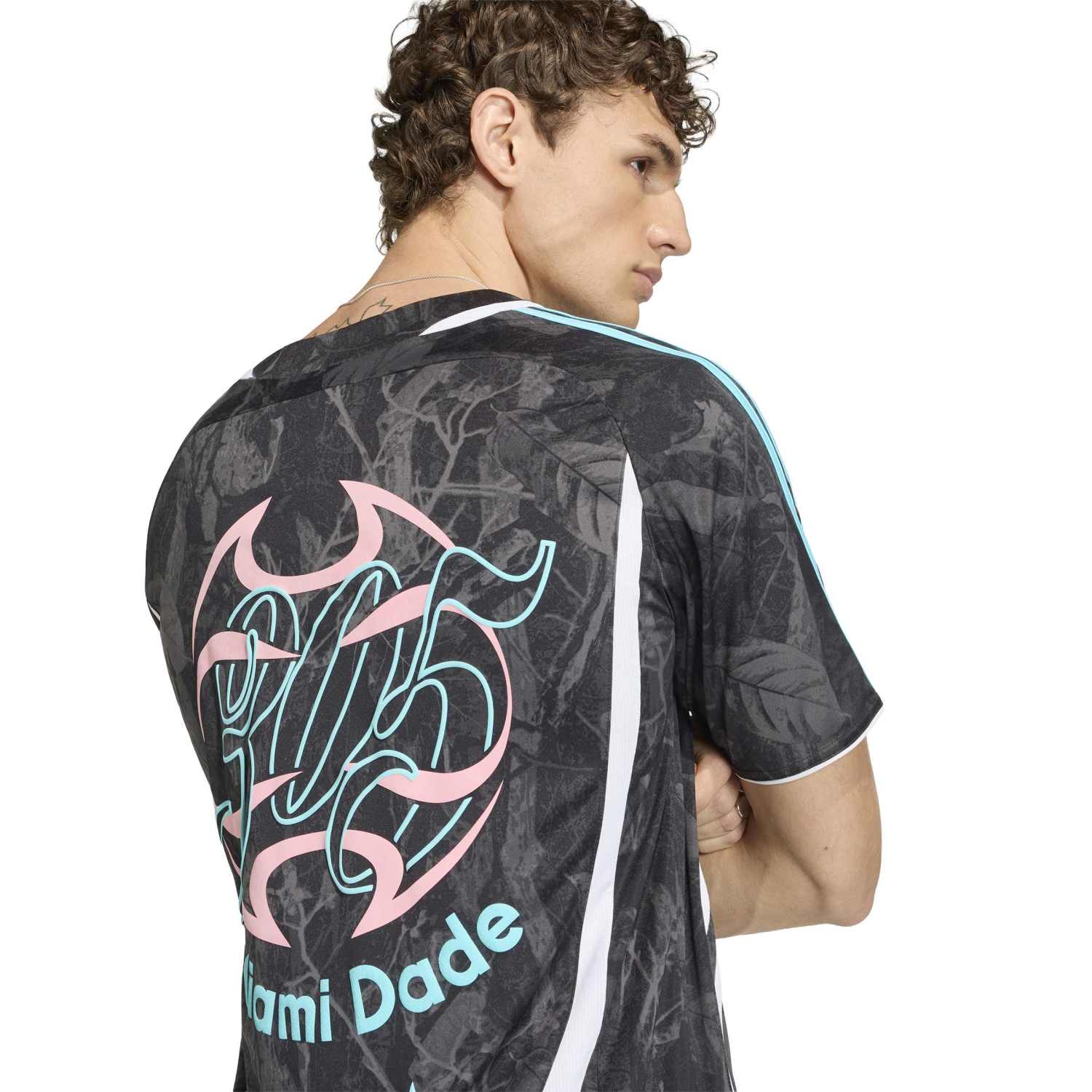 Adidas Miami City Jersey | Men's | Black/Halo Mint | ShopWSS