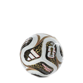 Trionda Finals mini ball with FIFA logo, white with black and gold graphics