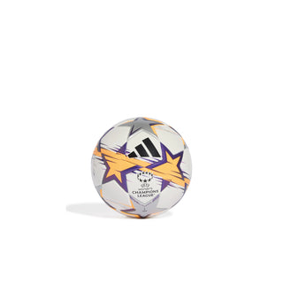 Women’s Champions League mini soccer ball, white/purple/orange with star badge