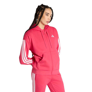 Essentials 3-Stripe FZ Hoody - Womens