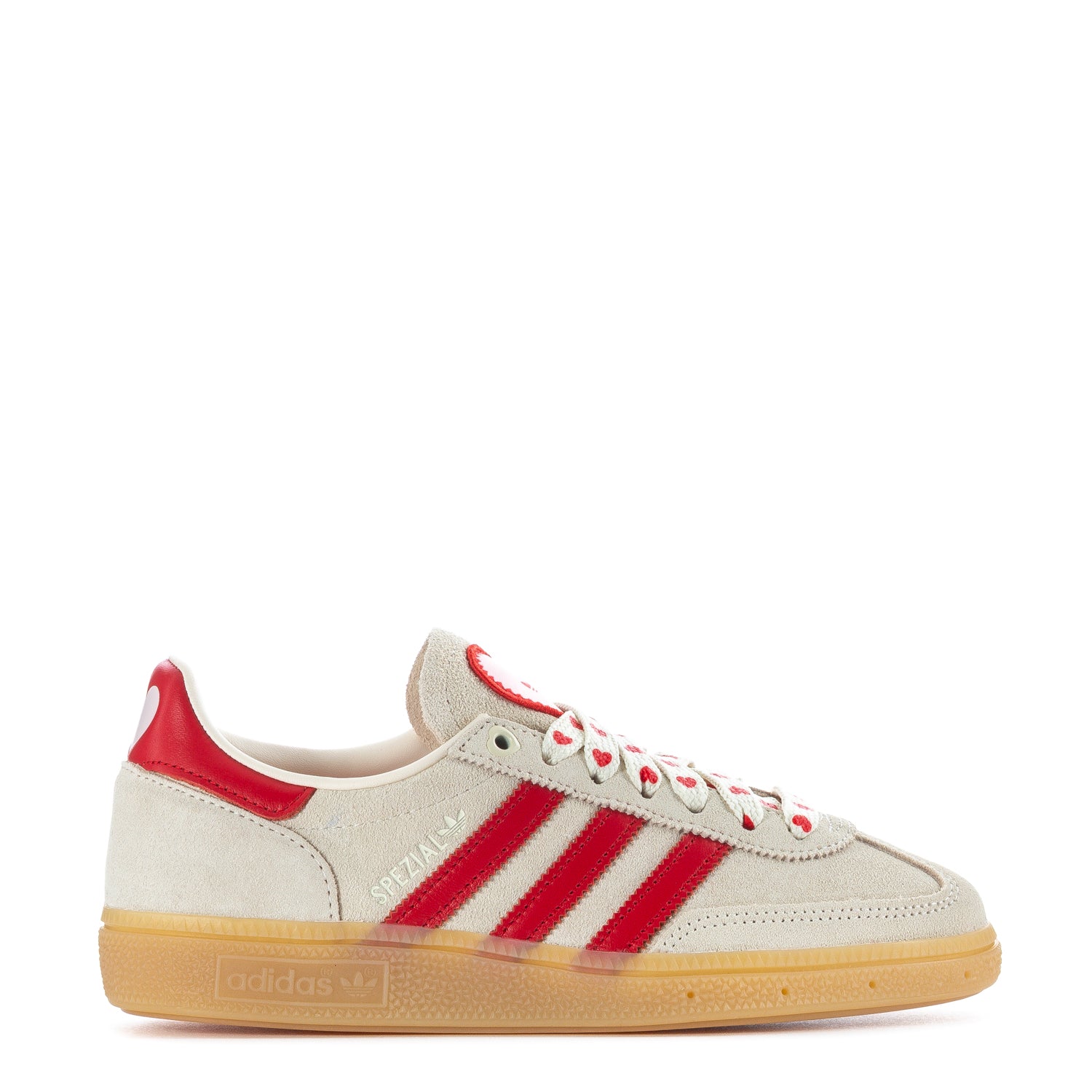 Adidas Handball Spezial | Women's | (Valentine's Day) Cream White/Better Scarlet/Sandy Pink | ShopWSS Adidas Handball Spezial | Women's | (Valentine's Day) Cream White/Better Scarlet/Sandy Pink | ShopWSS
