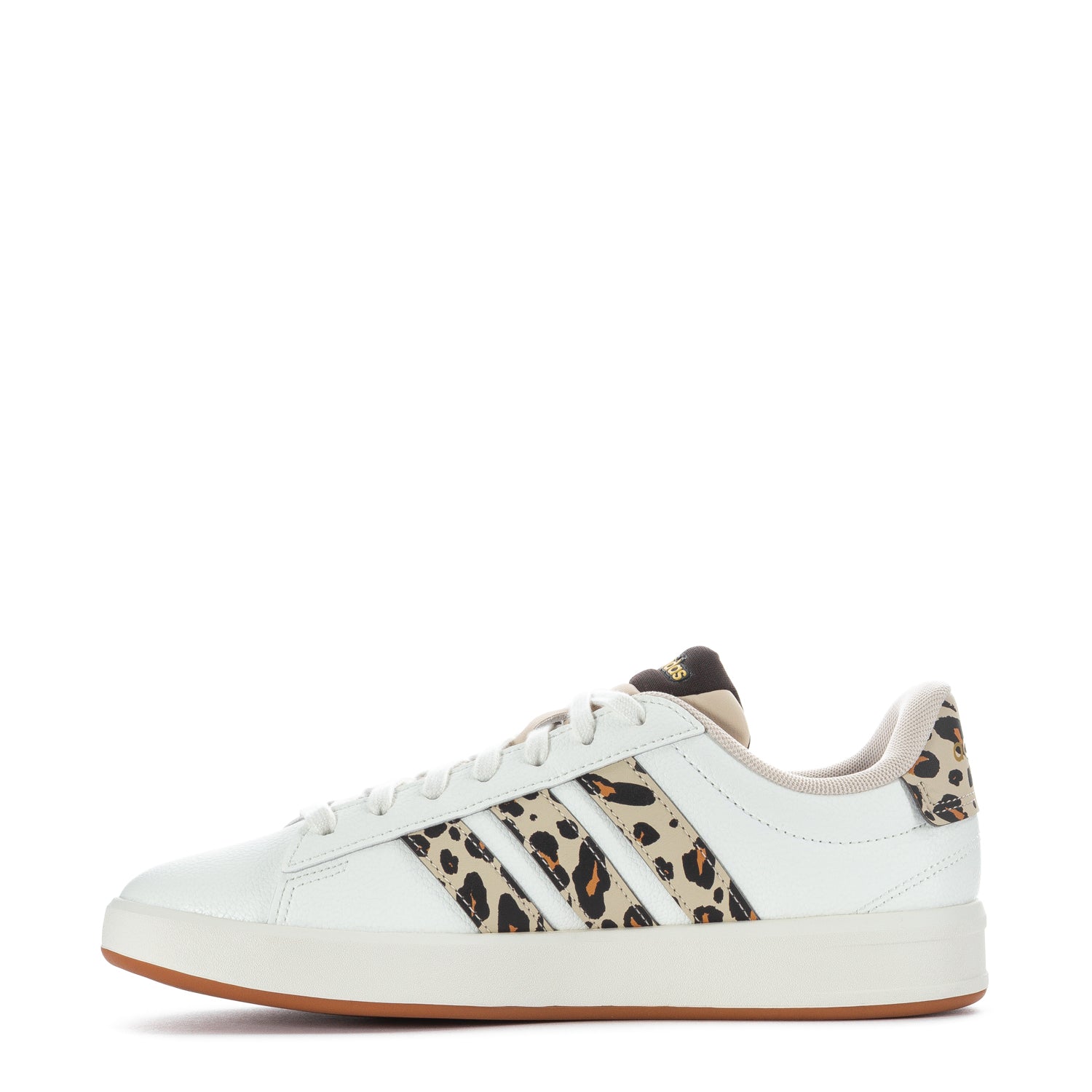 Adidas Grand Court 3.0 | Women's | (Leopard Stripes) Beige/Crystal  Linen/Aurora Coffee/Matte Gold