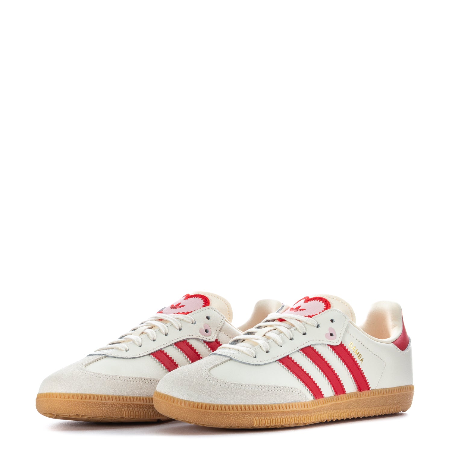 Adidas Samba OG | Youth | (Vday) Cream/Red | ShopWSS Adidas Samba OG | Youth | (Vday) Cream/Red | ShopWSS