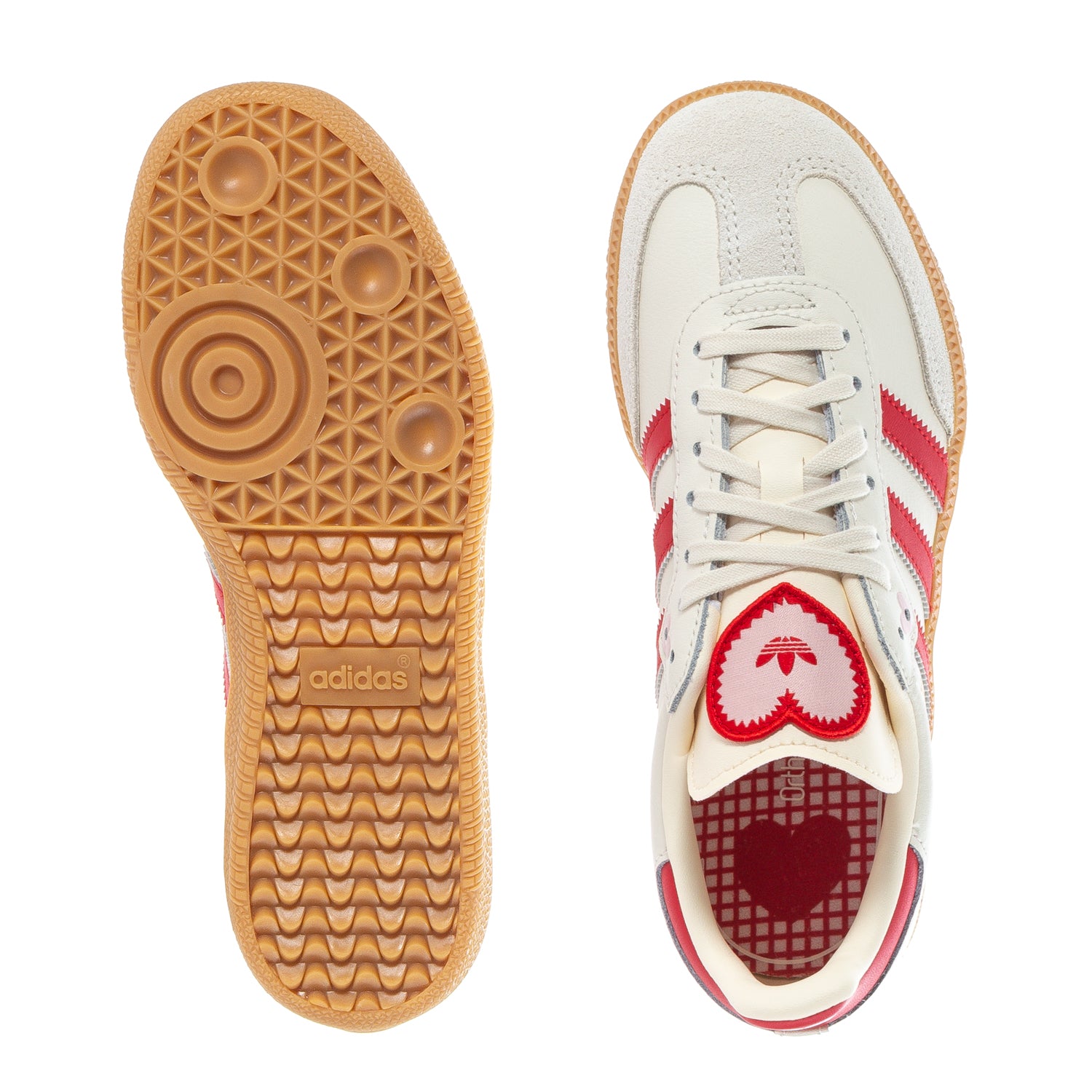 Adidas Samba OG | Kids | (Vday) Cream/Red | ShopWSS Adidas Samba OG | Kids | (Vday) Cream/Red | ShopWSS