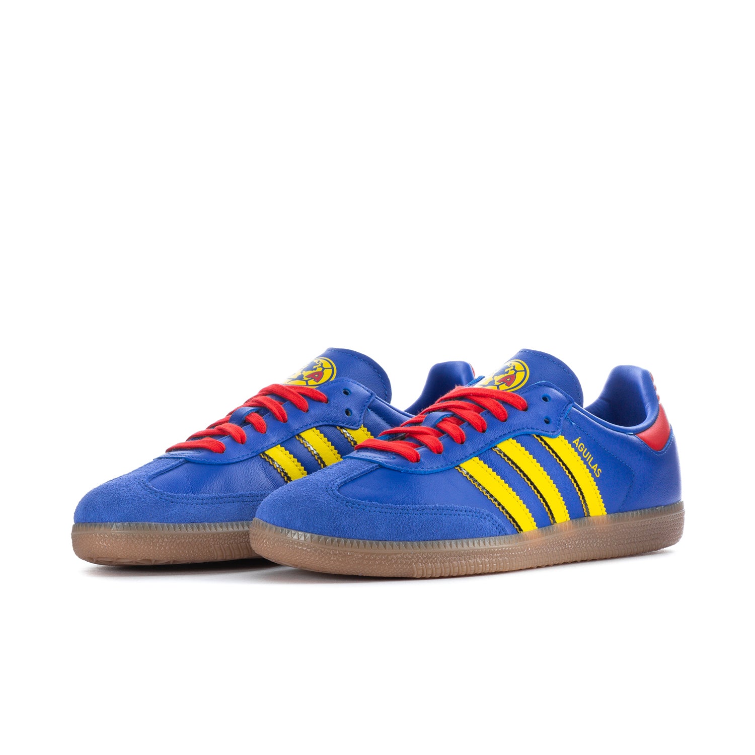 Unisex adidas Blue Club America Samba Shoes Unisex adidas Blue Club America Samba Shoes