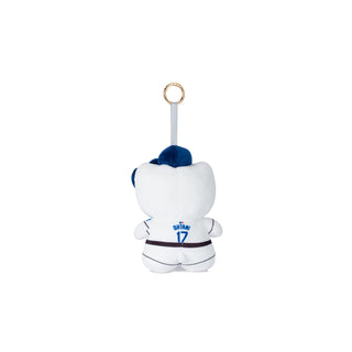 Shohei Ohtani x Hello Kitty 6" Plush Backpack Clip