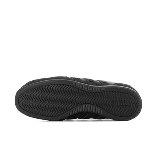 Women's black adidas Mary Jane outsole with tread pattern and rubber sole