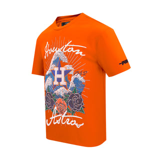 Houston Astros Wave & Roses Tee -Mens