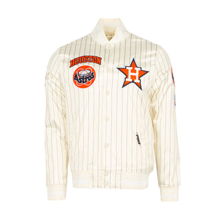 Astros Pinstripe Jacket - Mens