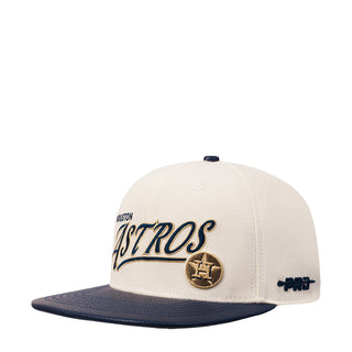 Astros Topper 2-Tone Wordmark Strapback