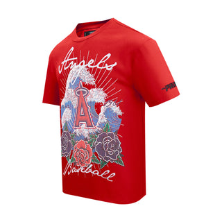 Los Angeles Angels Wave & Roses Tee -Mens