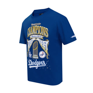 Los Angeles Dodgers Back to Back Champs Tee -Mens