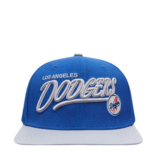 Dodgers Topper 2-Tone Wordmark Strapback