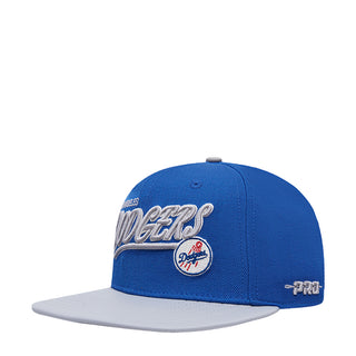 Dodgers Topper 2-Tone Wordmark Strapback