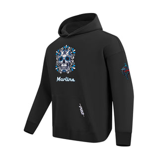 Miami Marlins Eternal Skull Hoody -Mens