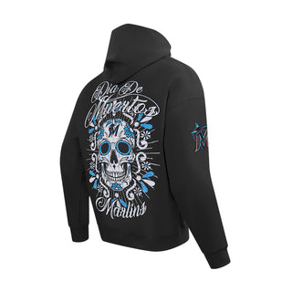 Miami Marlins Eternal Skull Hoody -Mens
