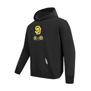 San Diego Padres Wave & Roses Hoodie -Mens
