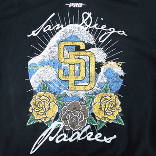 San Diego Padres Wave & Roses Hoodie -Mens