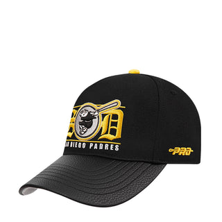 Padres Loyalty Triple Front Pinch Front Strapback