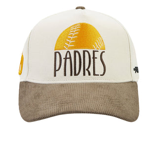 Padres Original Players Wool Blend Pro Pinch Strapback