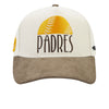 Padres Original Players Wool Blend Pro Pinch Strapback
